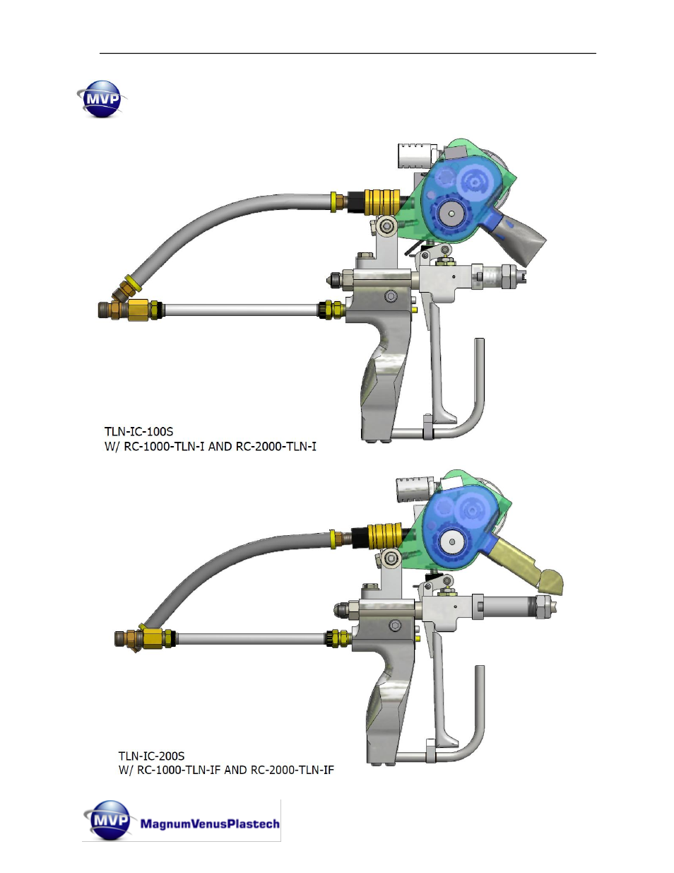 Chopper options | Magnum Venus Plastech TALON Gun Internal Mix User Manual | Page 27 / 81
