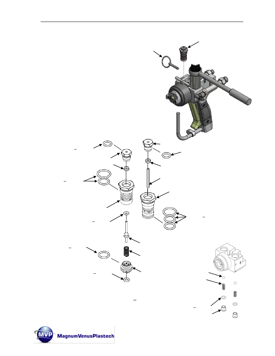 Cartridge removal | Magnum Venus Plastech TALON Gun External Mix User Manual | Page 18 / 56