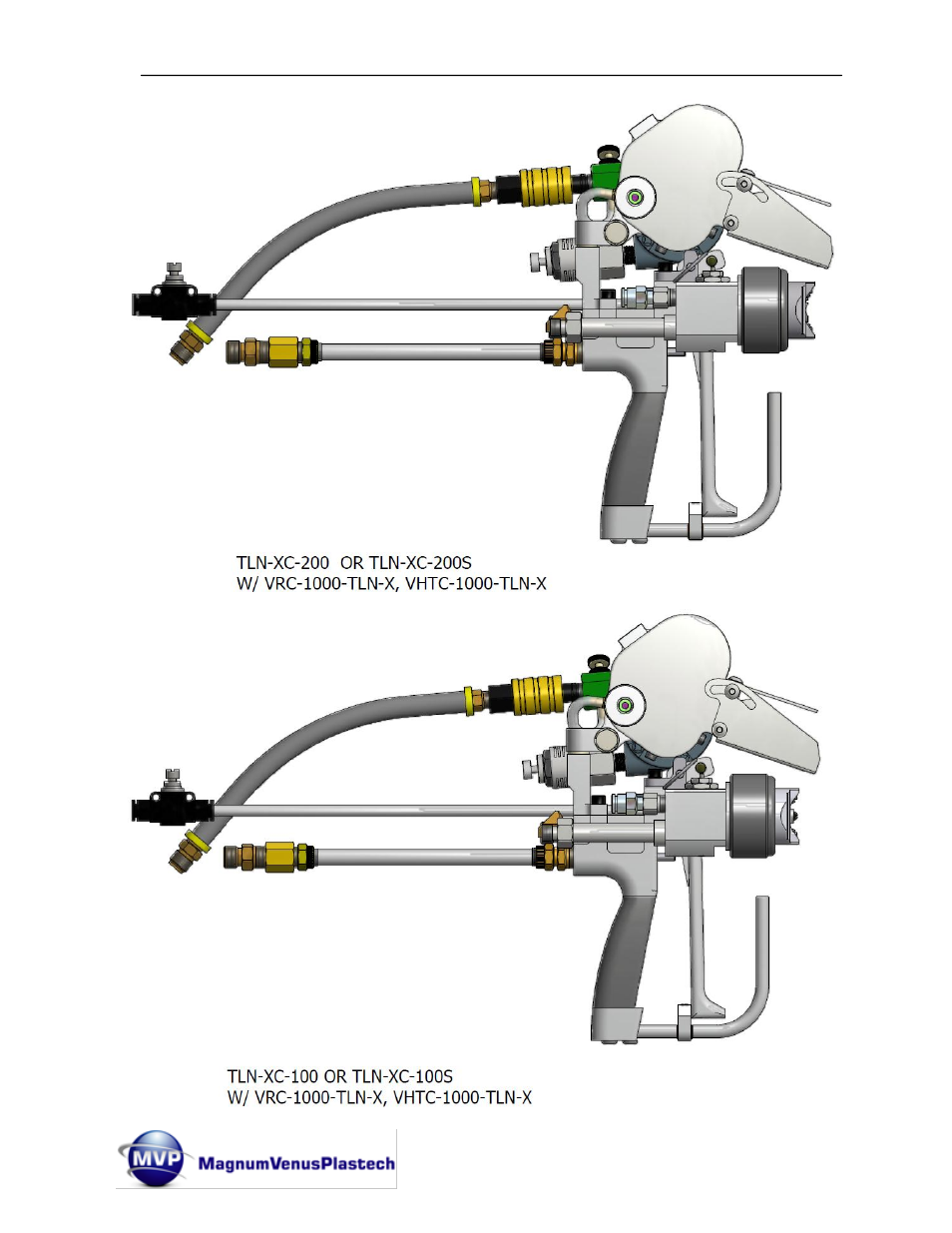 Magnum Venus Plastech TALON Gun External Mix User Manual | Page 24 / 56