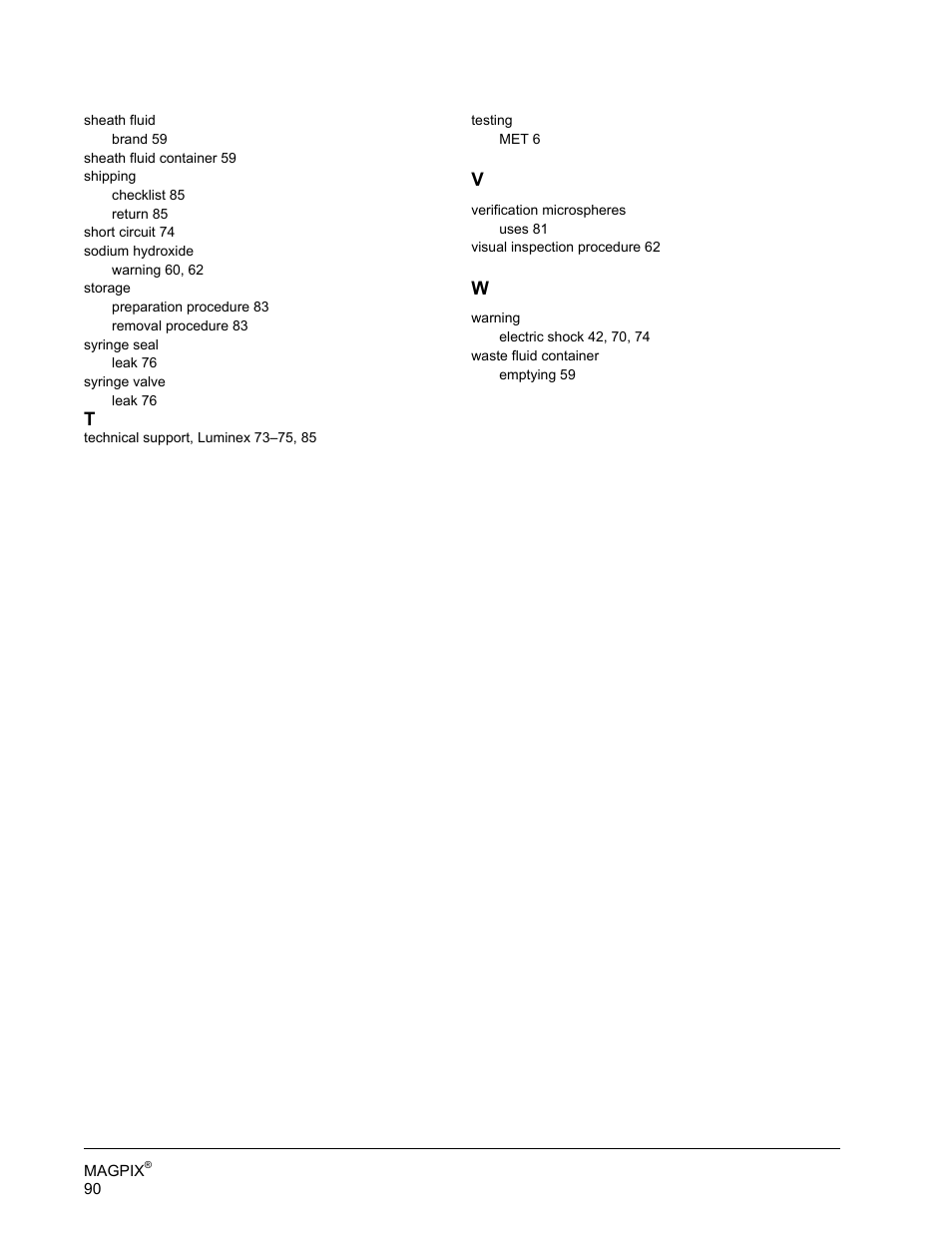Luminex MAGPIX Hardware and Installation Manual User Manual | Page 103 / 104