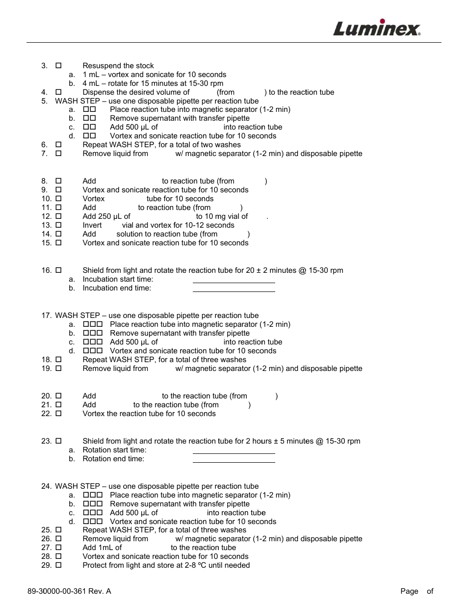 Bc kit, Quick, Guide | Luminex xMAP AbC User Manual | Page 2 / 2