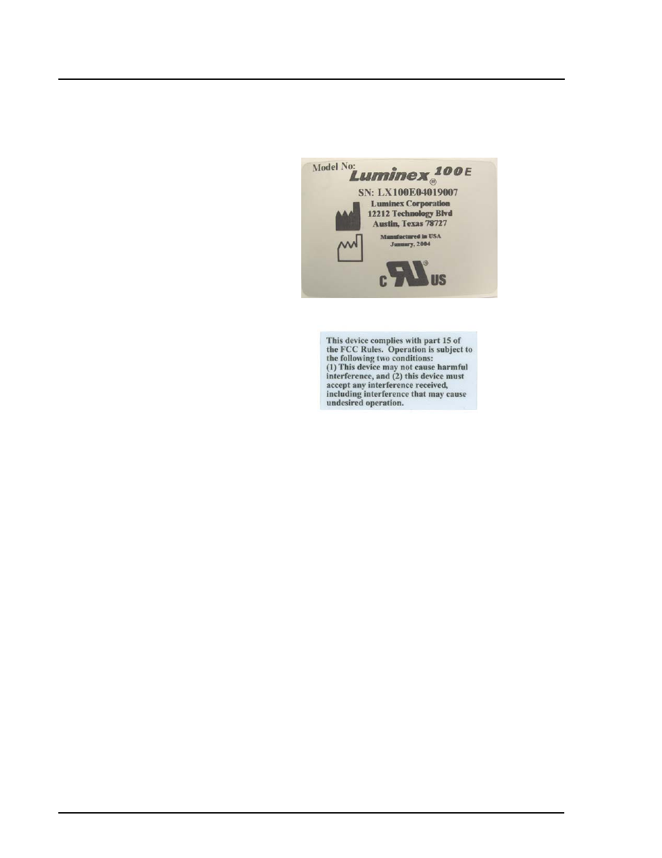 Luminex 100E Hardware User Manual User Manual | Page 8 / 38