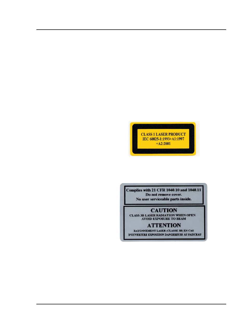 Laser, luminex 100e | Luminex 100E Hardware User Manual User Manual | Page 9 / 38