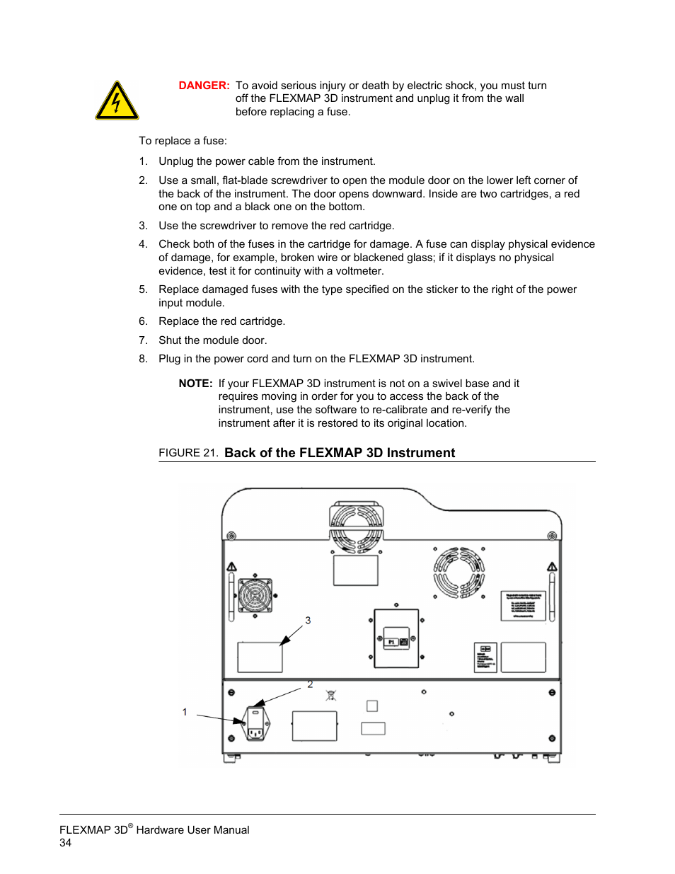 Luminex FLEXMAP 3D Hardware User Manual User Manual | Page 45 / 72