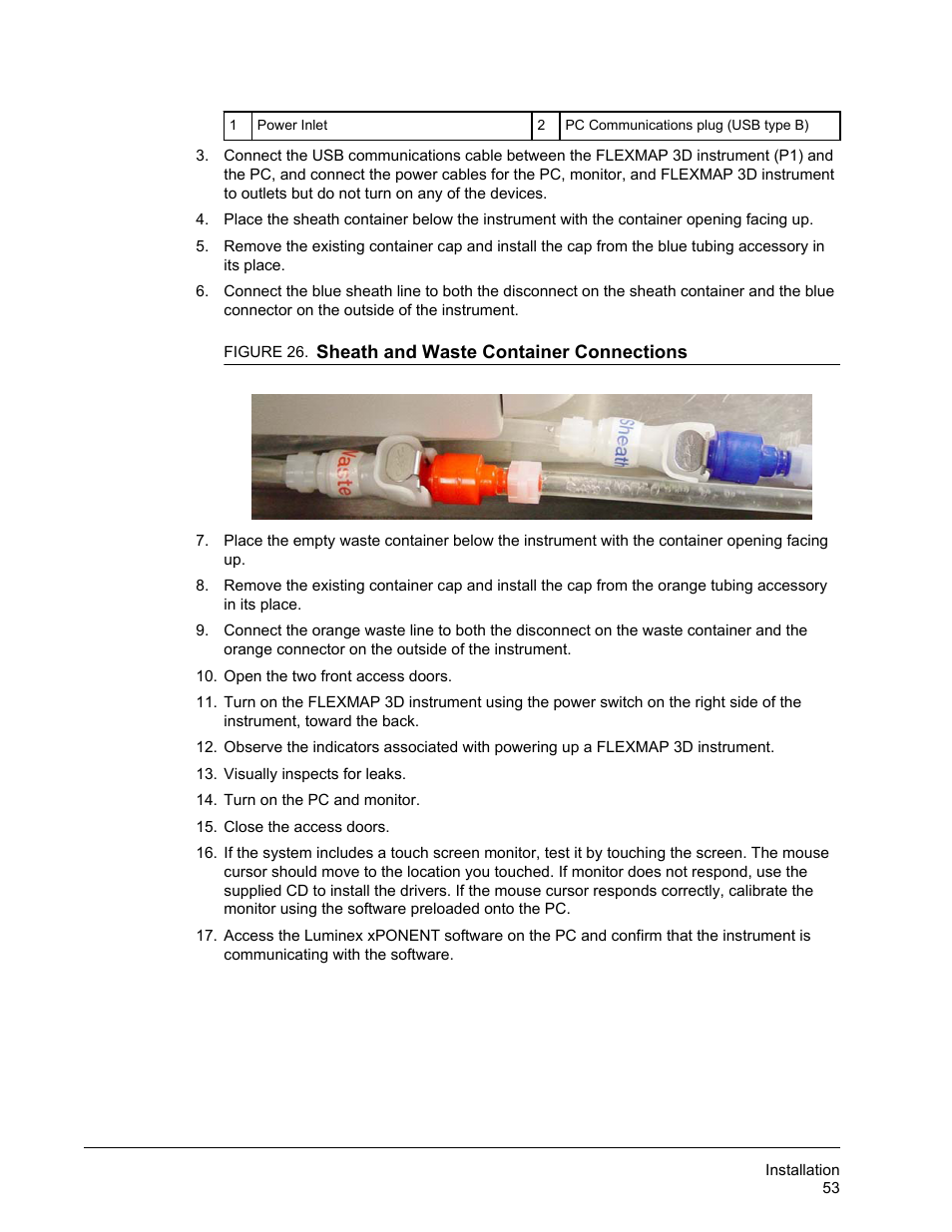 Luminex FLEXMAP 3D Hardware User Manual User Manual | Page 64 / 72