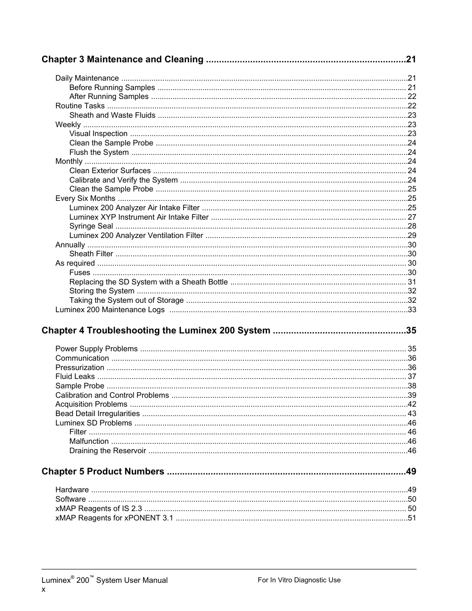 Luminex 200 System User Manual User Manual | Page 12 / 63