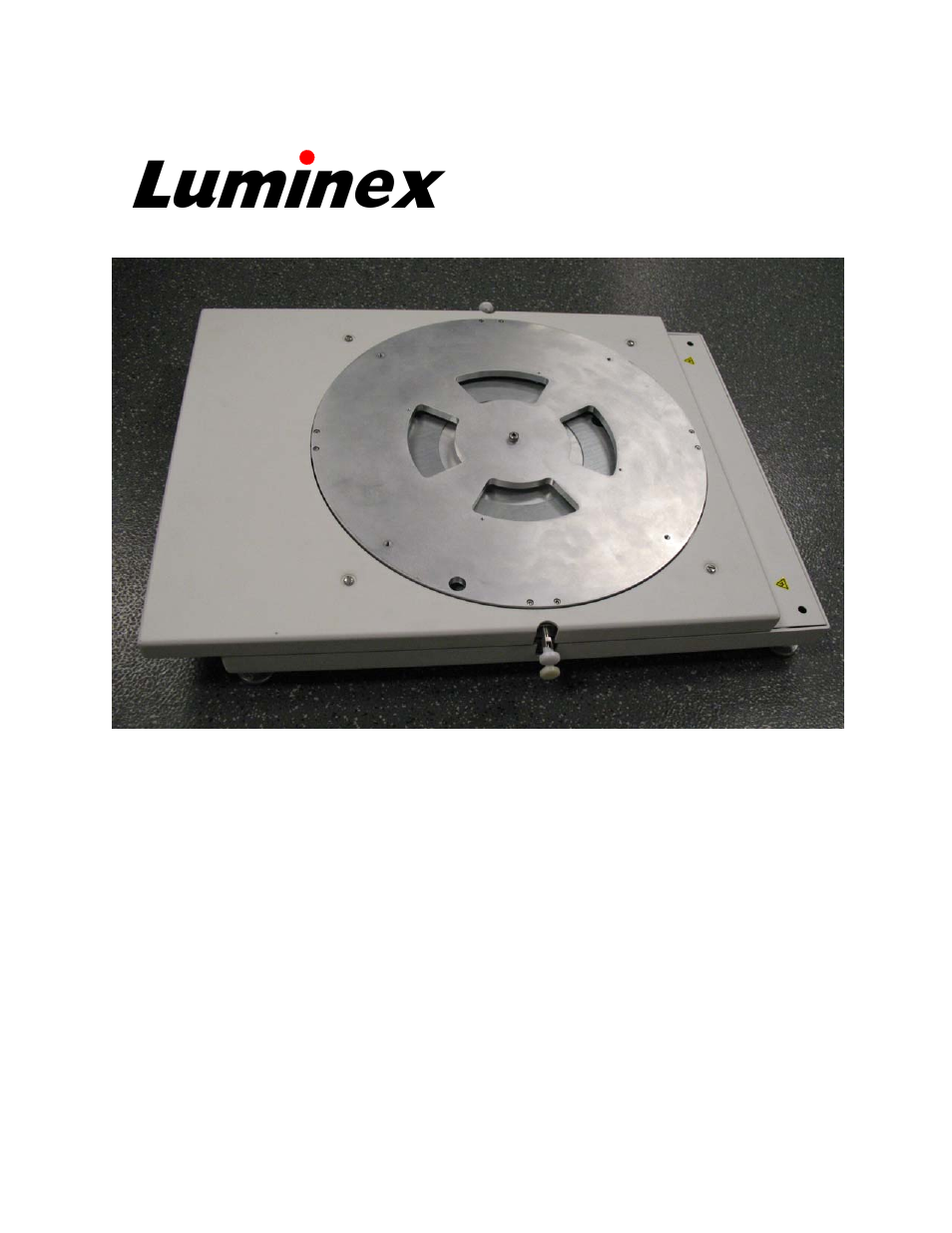 Luminex No Top Plate (NTP) Swivel Base Installation and User Manual User Manual | 18 pages