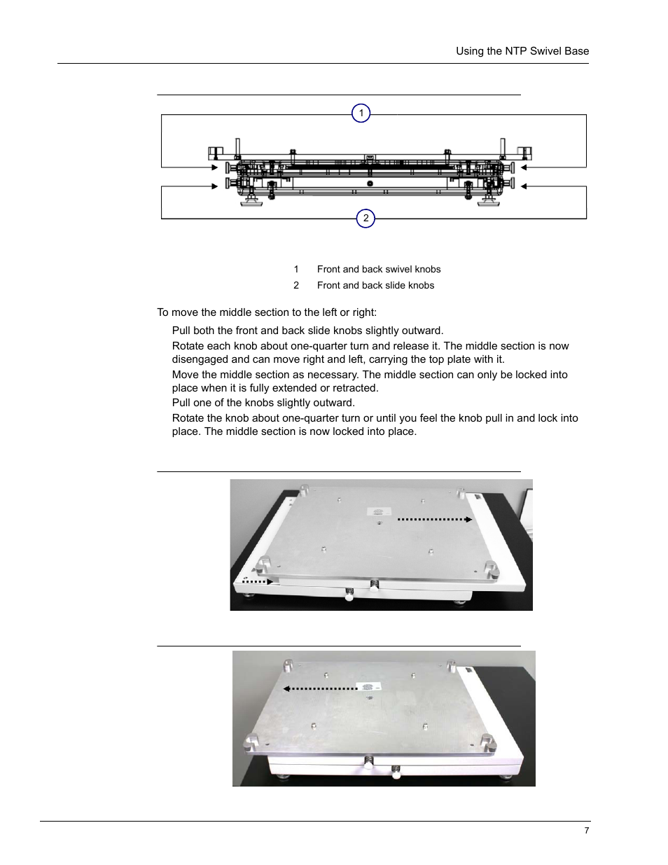 Luminex No Top Plate (NTP) Swivel Base Installation and User Manual User Manual | Page 17 / 18