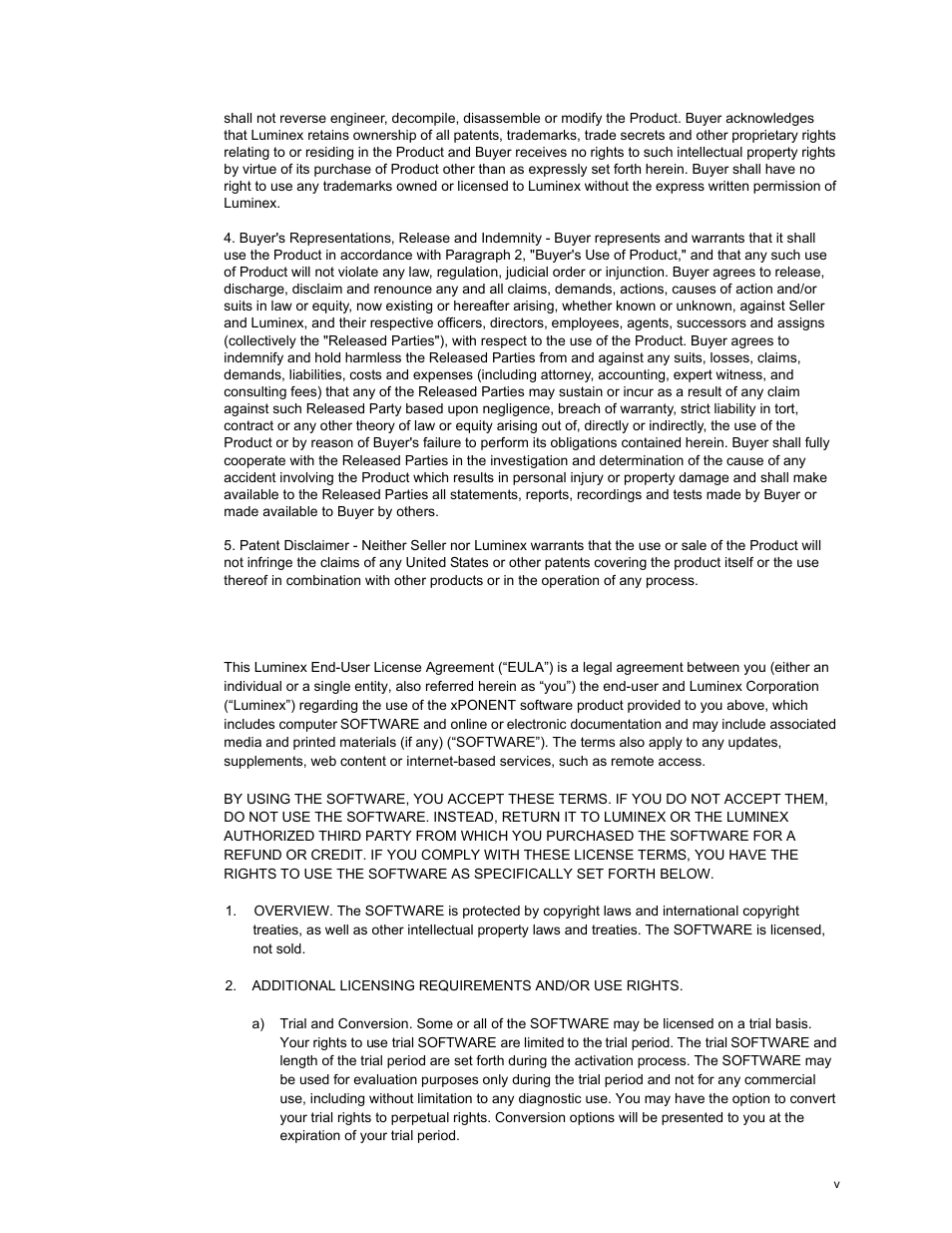 Luminex No Top Plate (NTP) Swivel Base Installation and User Manual User Manual | Page 5 / 18