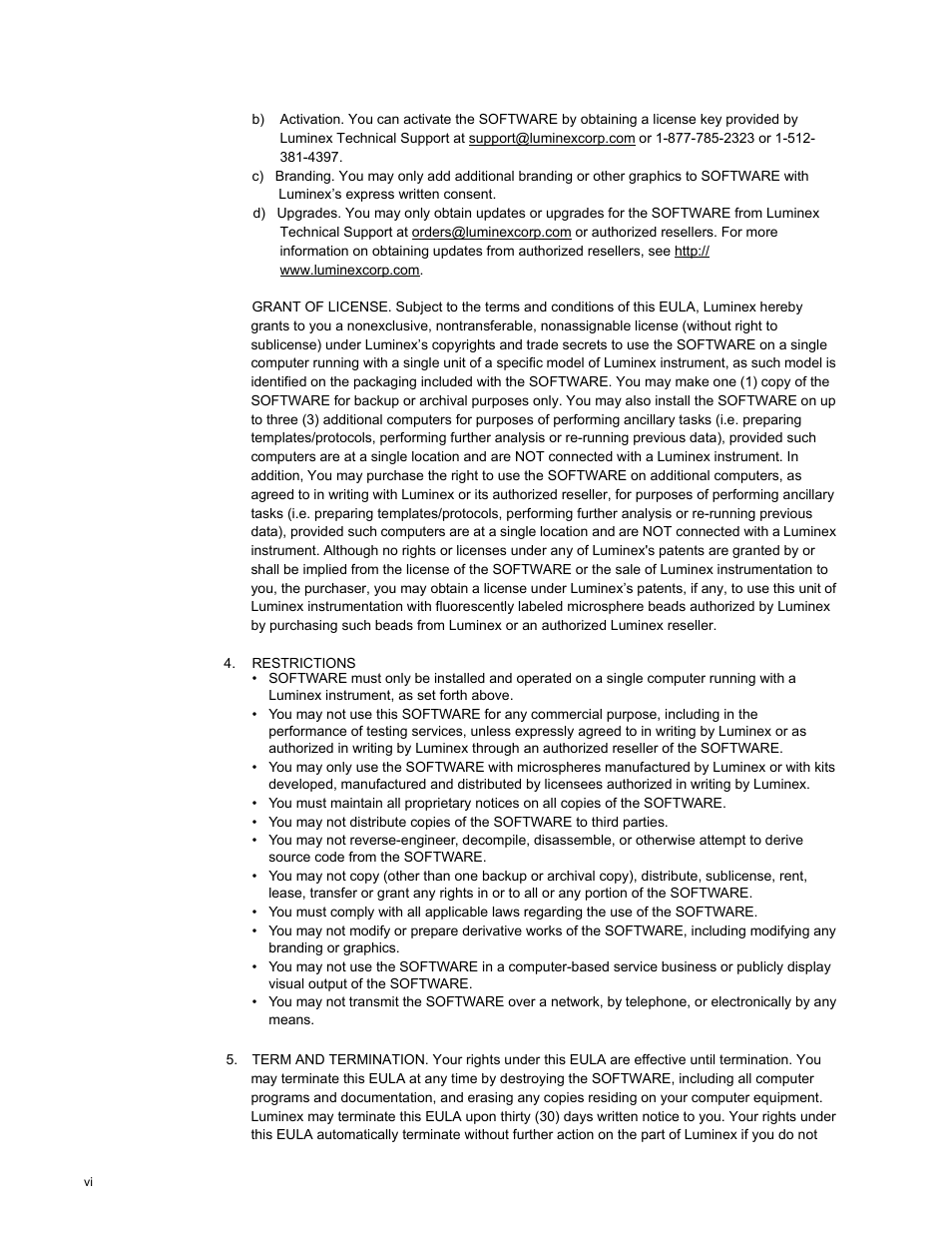 Luminex No Top Plate (NTP) Swivel Base Installation and User Manual User Manual | Page 6 / 18