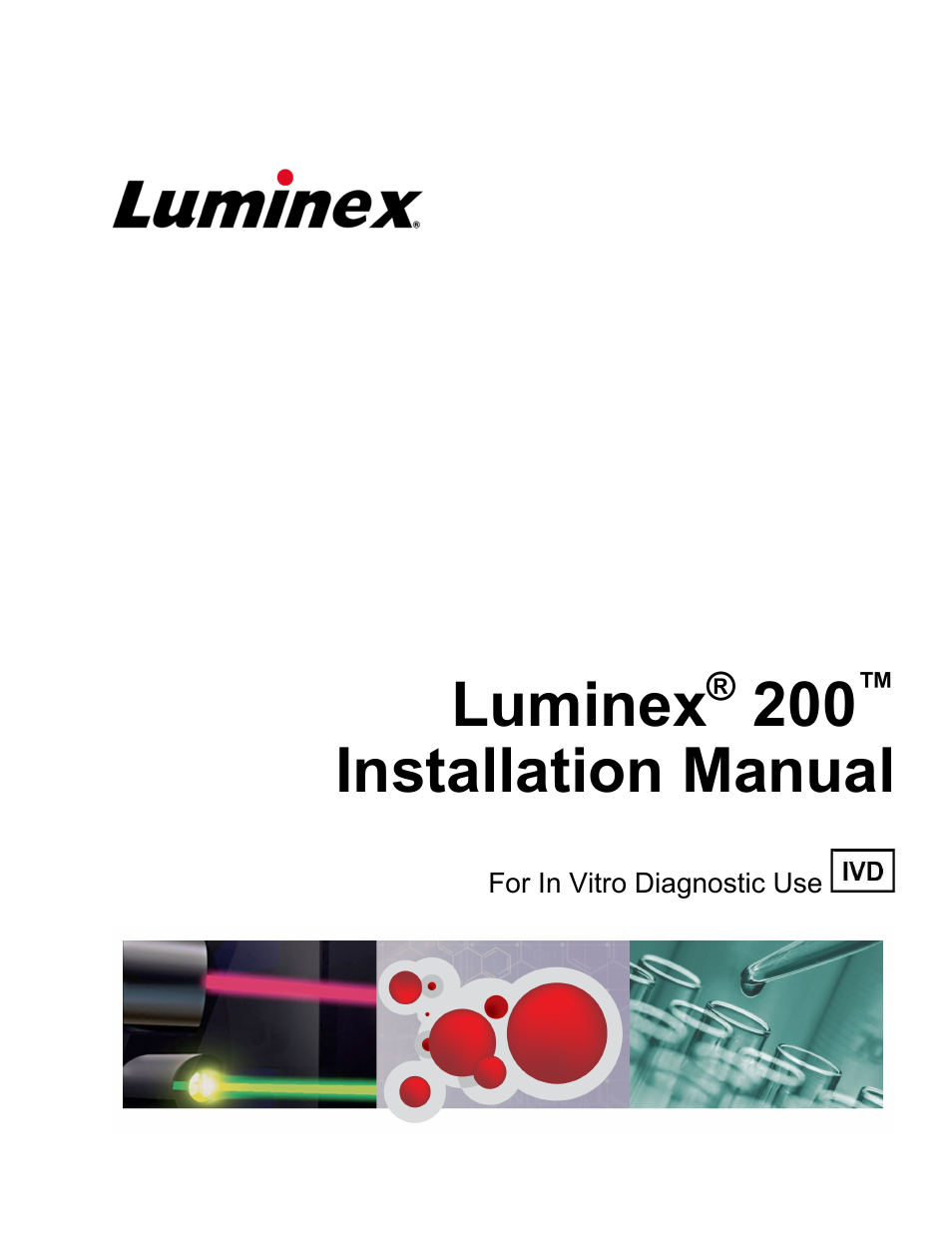 Luminex 200 Installation Guide User Manual | 52 pages