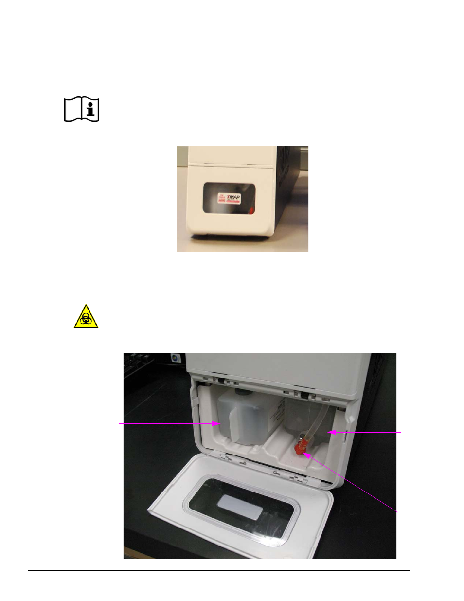 The fluid compartment | Luminex MAGPIX Installation and Hardware User (IVD) User Manual | Page 53 / 88