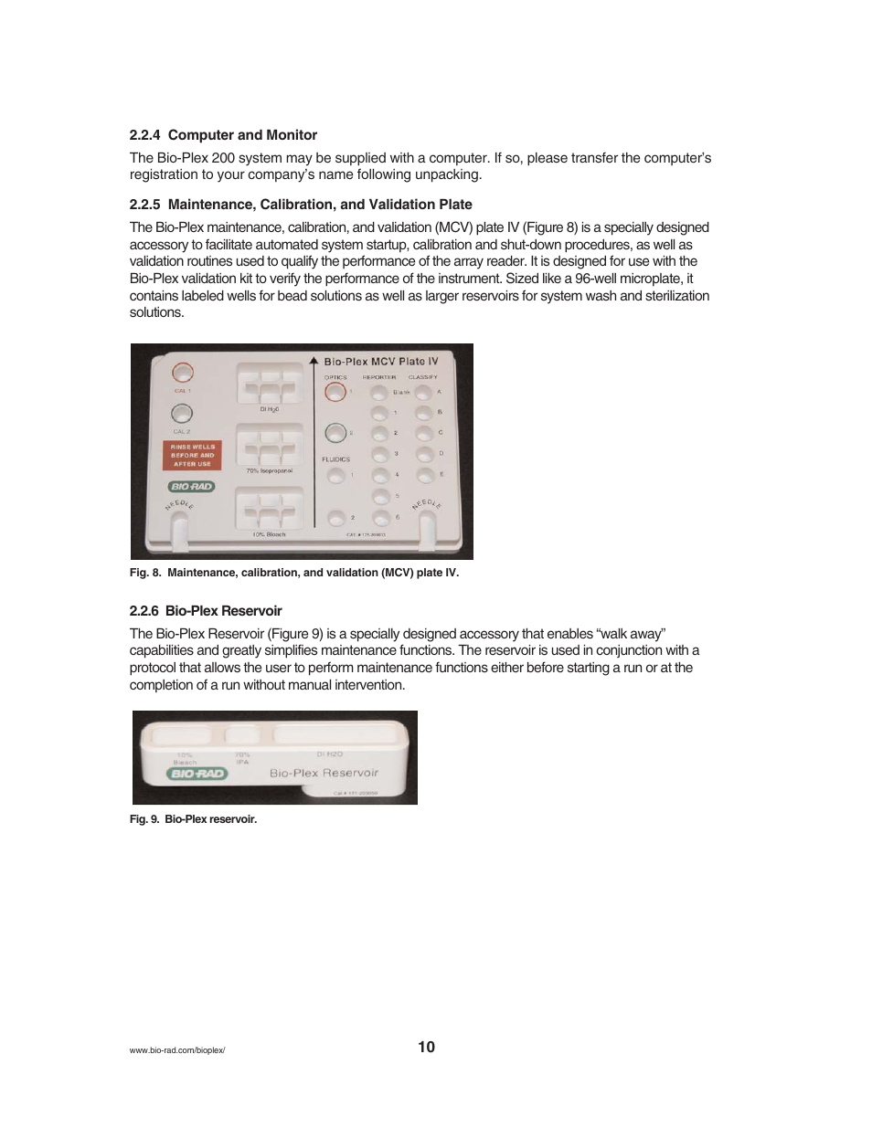 Luminex BioPlex XYP, LX200 User Manual (supplied by BioRad) User Manual | Page 16 / 51