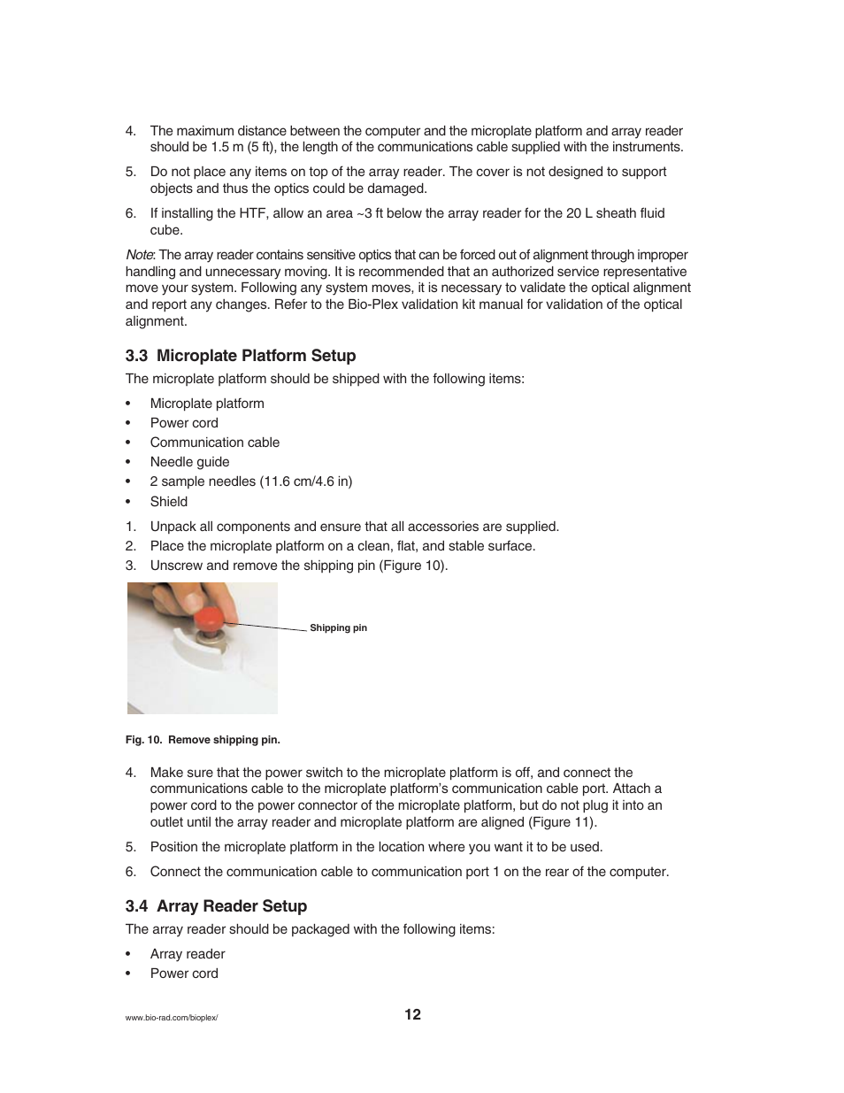 Luminex BioPlex XYP, LX200 User Manual (supplied by BioRad) User Manual | Page 18 / 51