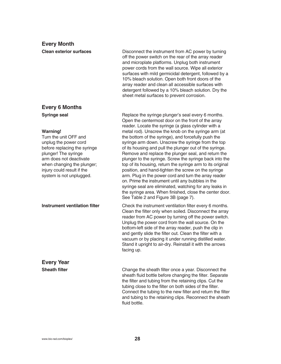Luminex BioPlex XYP, LX200 User Manual (supplied by BioRad) User Manual | Page 34 / 51
