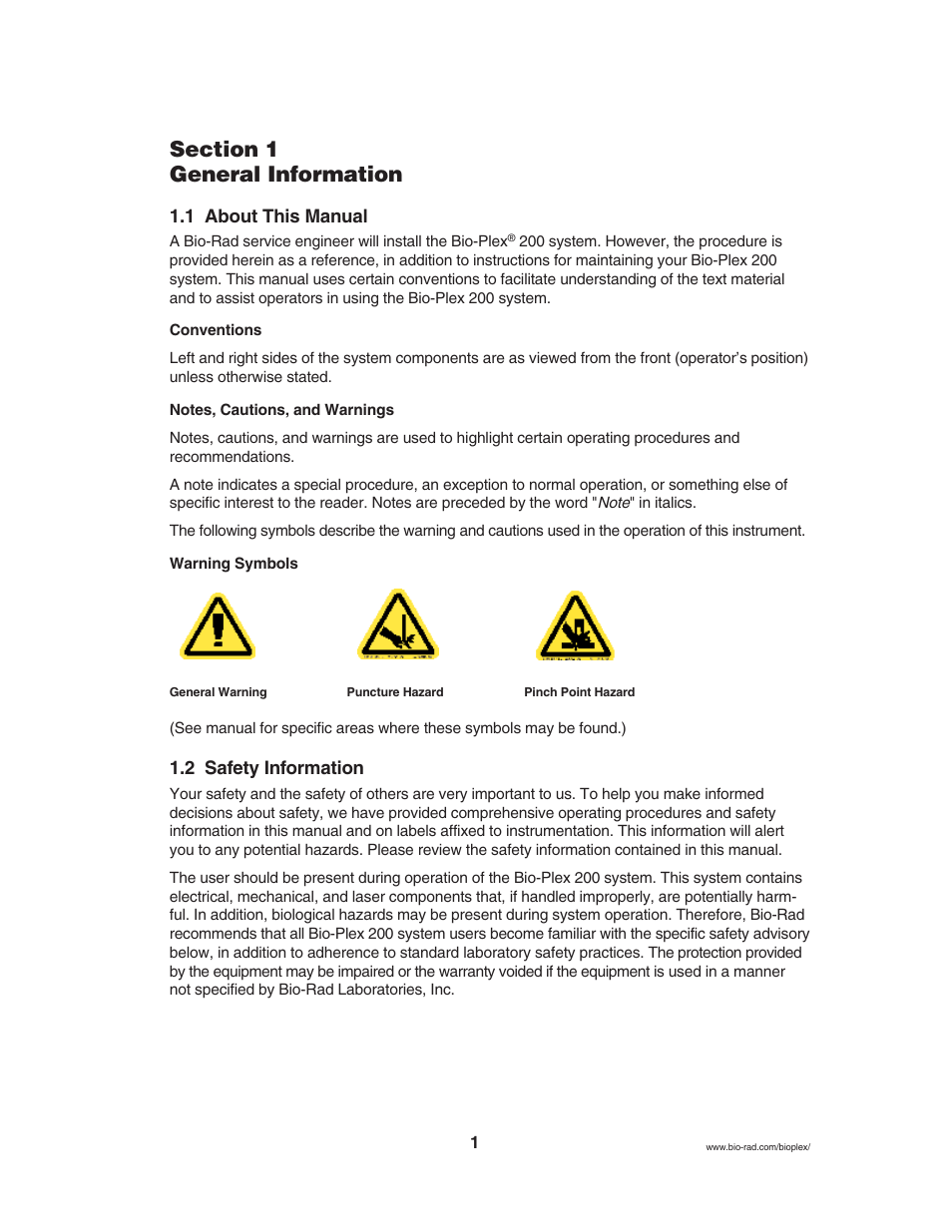 Luminex BioPlex XYP, LX200 User Manual (supplied by BioRad) User Manual | Page 7 / 51