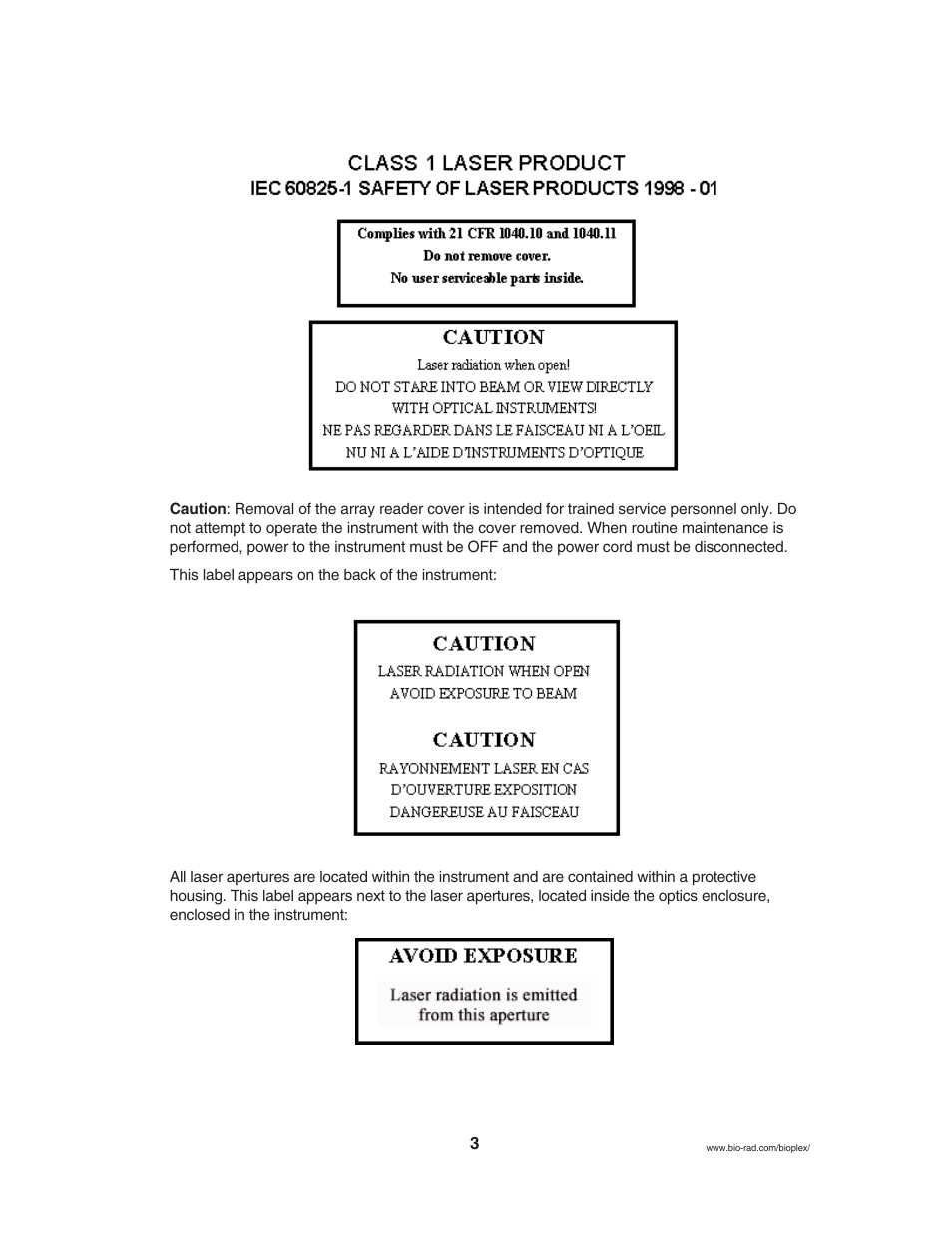 Luminex BioPlex XYP, LX200 User Manual (supplied by BioRad) User Manual | Page 9 / 51