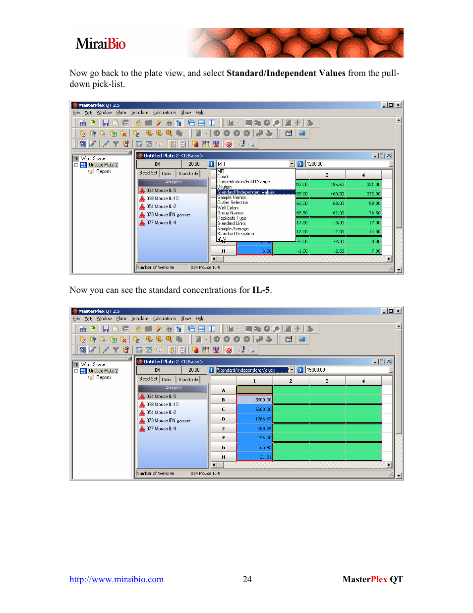 Luminex MasterPlex QT Tutorial Manual User Manual | Page 24 / 51