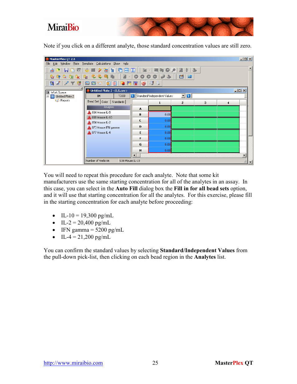 Luminex MasterPlex QT Tutorial Manual User Manual | Page 25 / 51