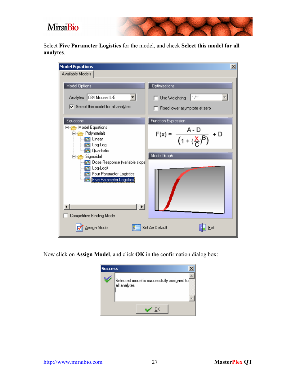 Luminex MasterPlex QT Tutorial Manual User Manual | Page 27 / 51