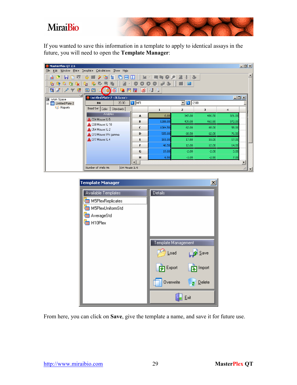 Luminex MasterPlex QT Tutorial Manual User Manual | Page 29 / 51