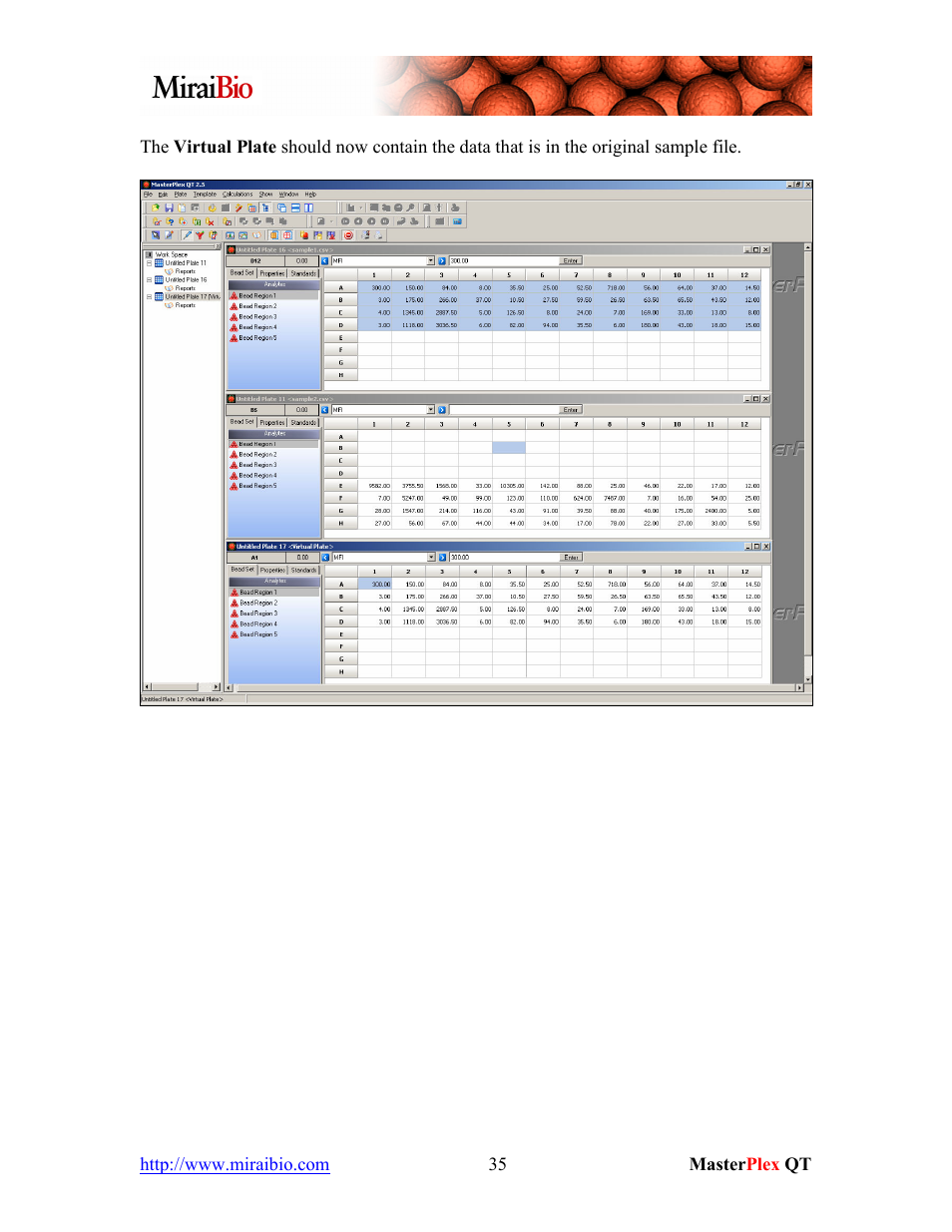 Luminex MasterPlex QT Tutorial Manual User Manual | Page 35 / 51