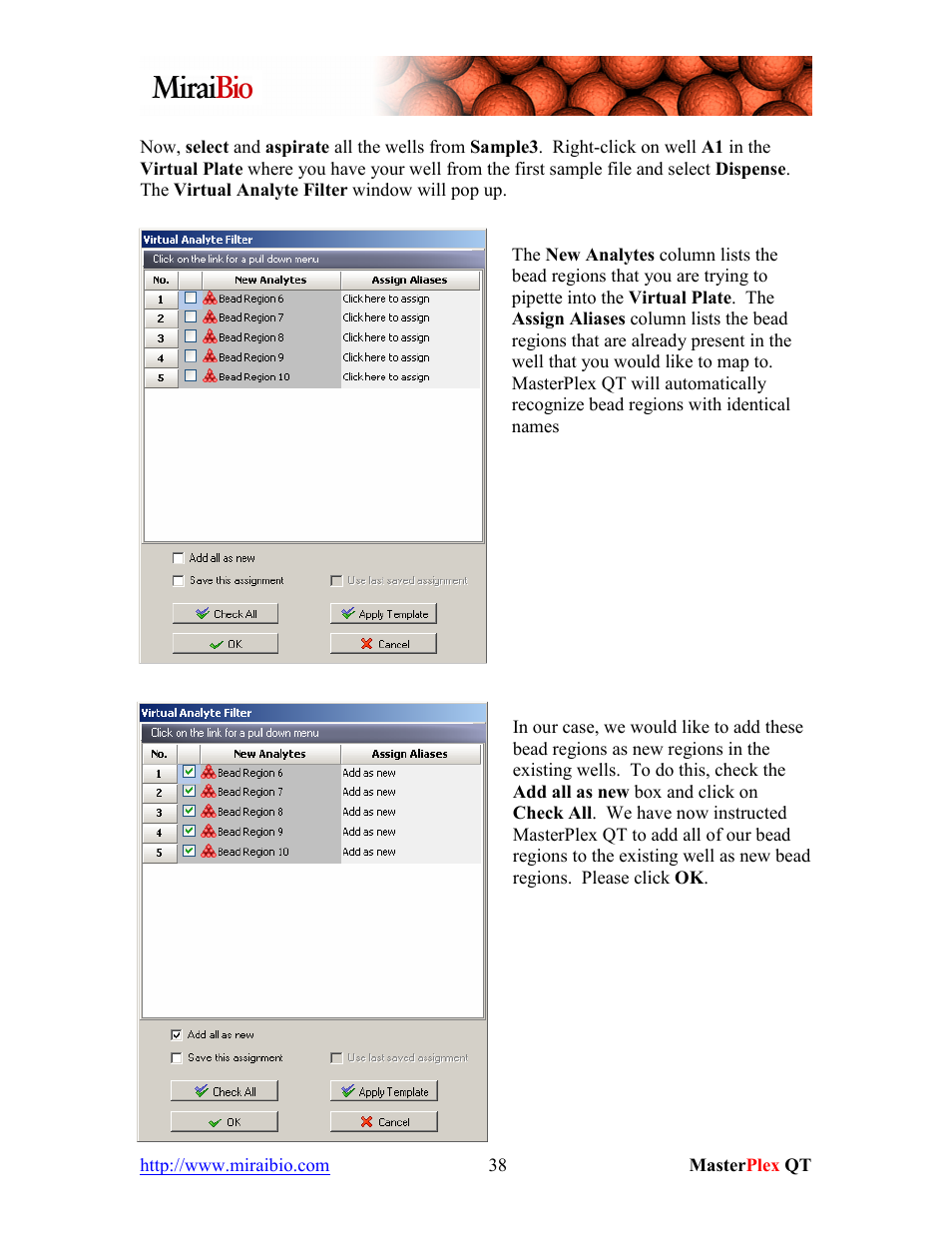 Luminex MasterPlex QT Tutorial Manual User Manual | Page 38 / 51