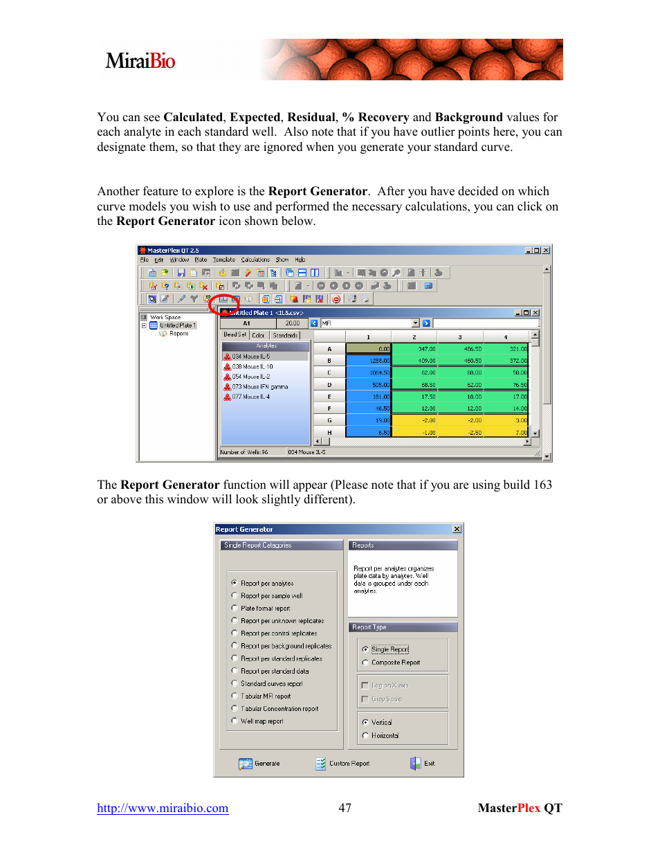 Luminex MasterPlex QT Tutorial Manual User Manual | Page 47 / 51