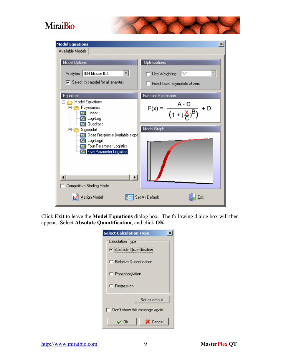 Luminex MasterPlex QT Tutorial Manual User Manual | Page 9 / 51