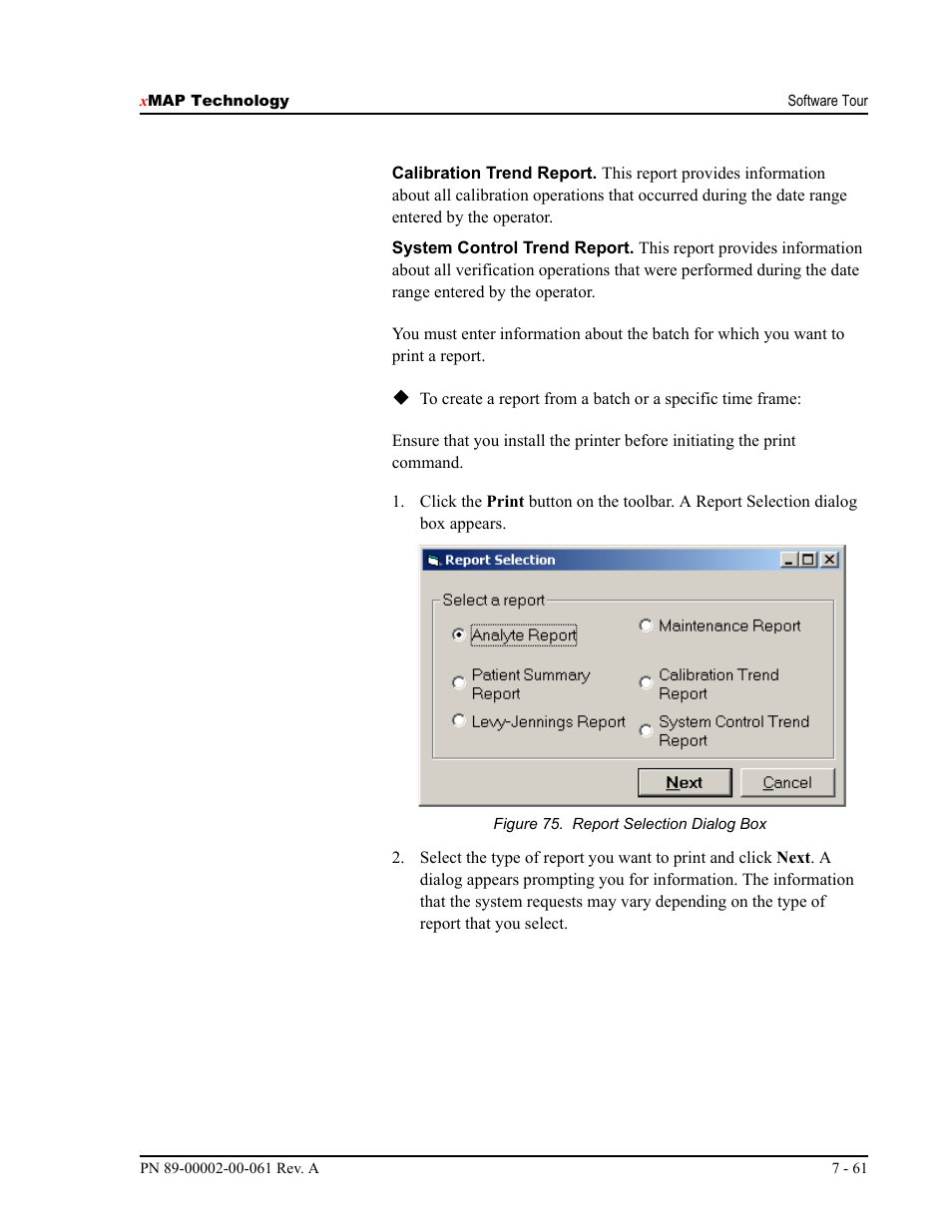 Luminex 100 IS User Manual, Version 2.1 User Manual | Page 121 / 184