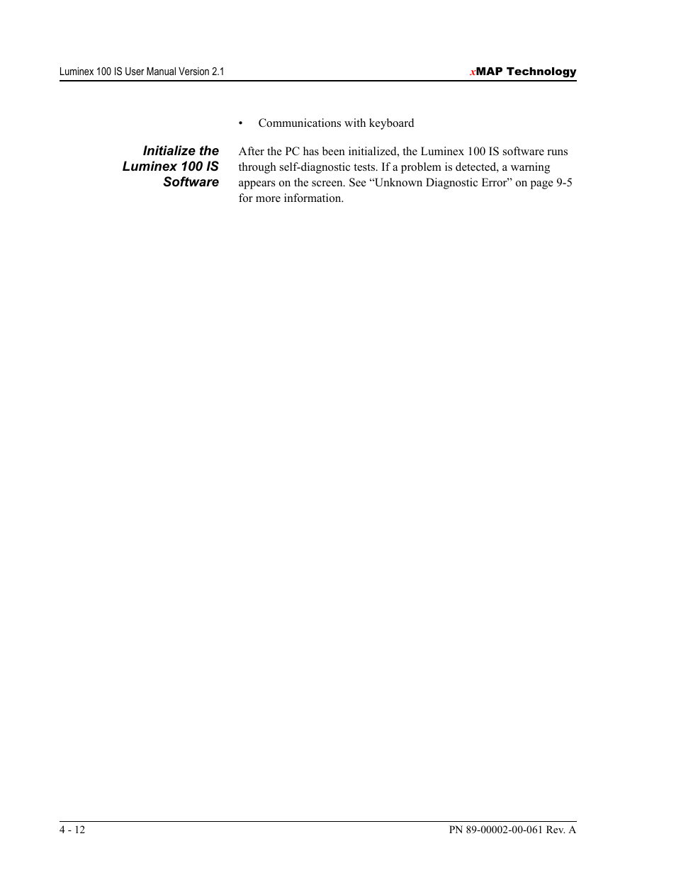 Luminex 100 IS User Manual, Version 2.1 User Manual | Page 38 / 184