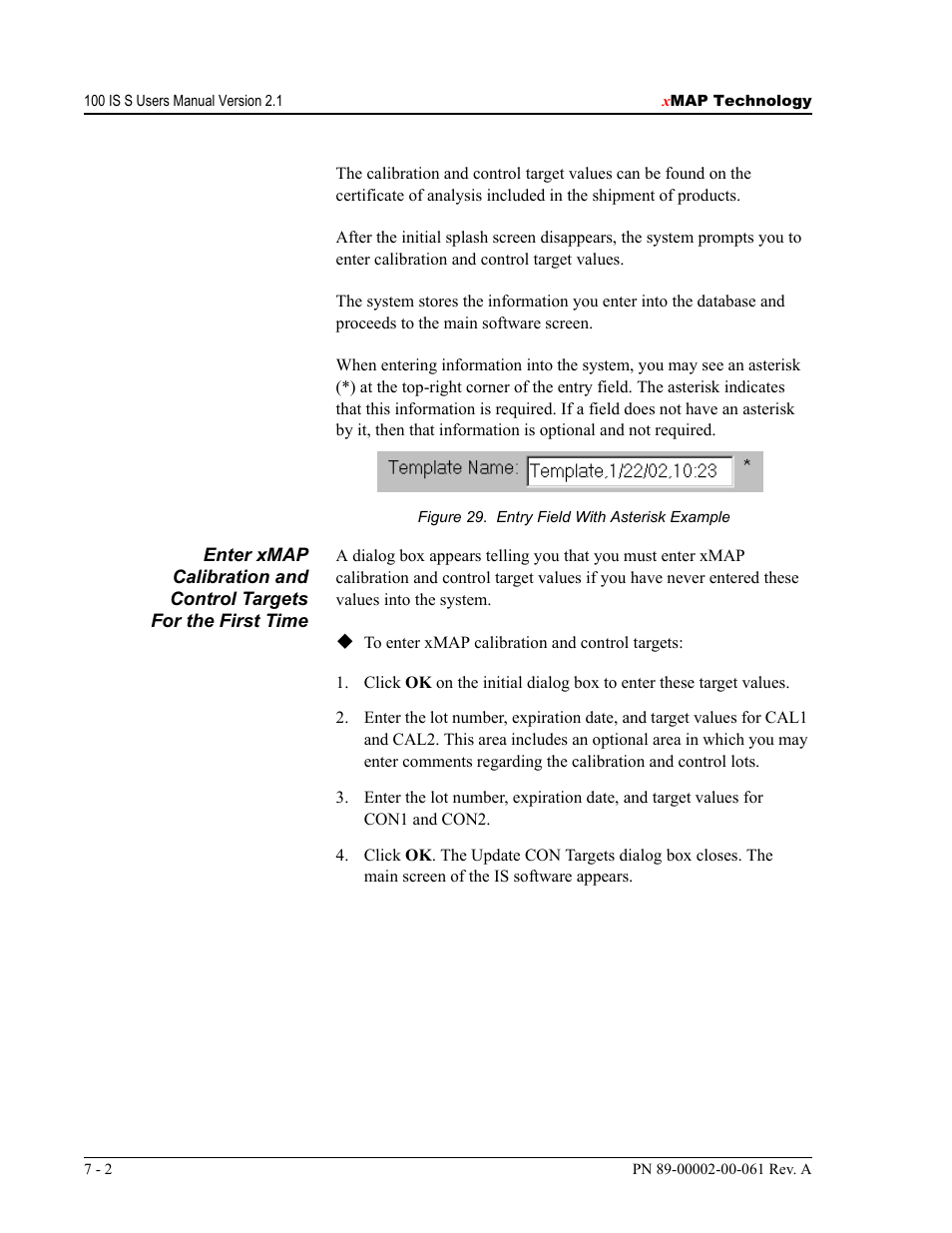 Luminex 100 IS User Manual, Version 2.1 User Manual | Page 62 / 184