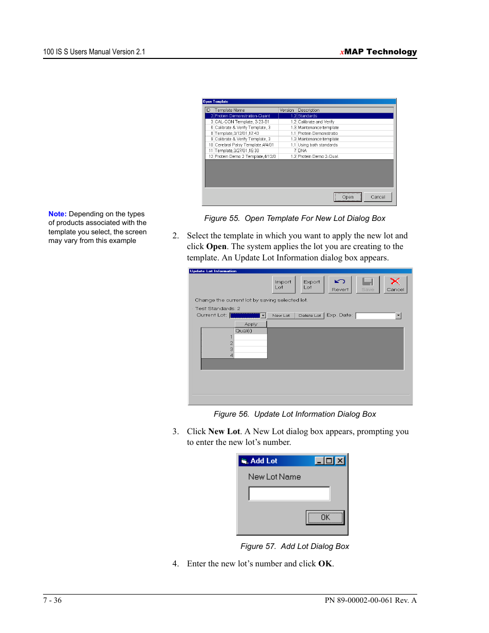 Luminex 100 IS User Manual, Version 2.1 User Manual | Page 96 / 184