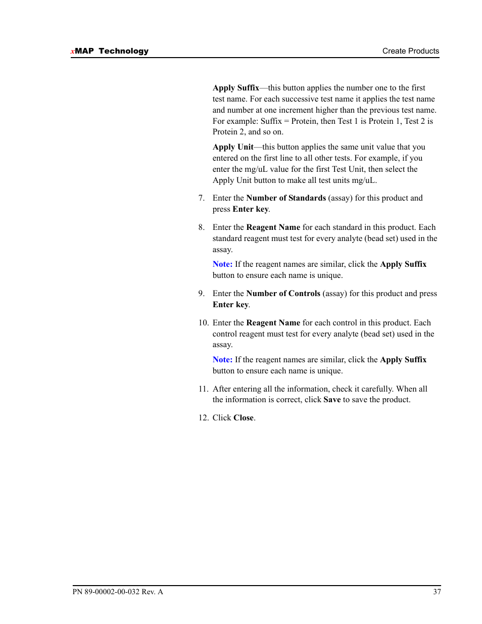 Luminex 100 IS Version 2.2 User Manual | Page 43 / 96