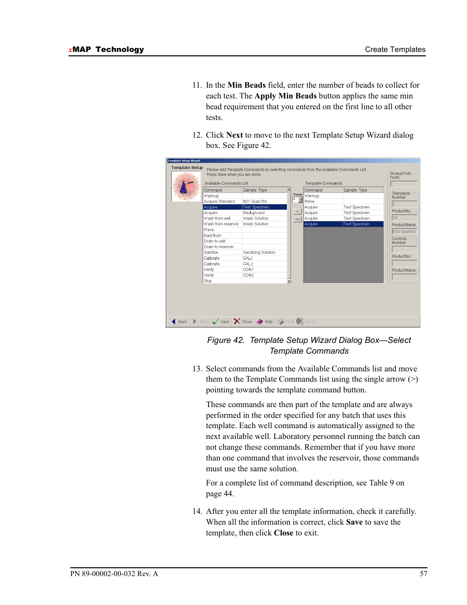 Luminex 100 IS Version 2.2 User Manual | Page 63 / 96