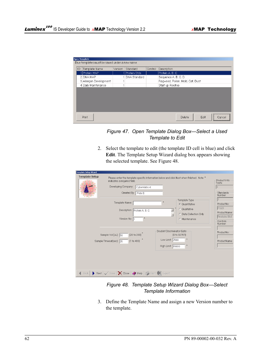 Luminex 100 IS Version 2.2 User Manual | Page 68 / 96