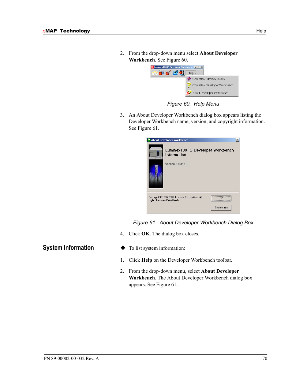 System information | Luminex 100 IS Version 2.2 User Manual | Page 76 / 96