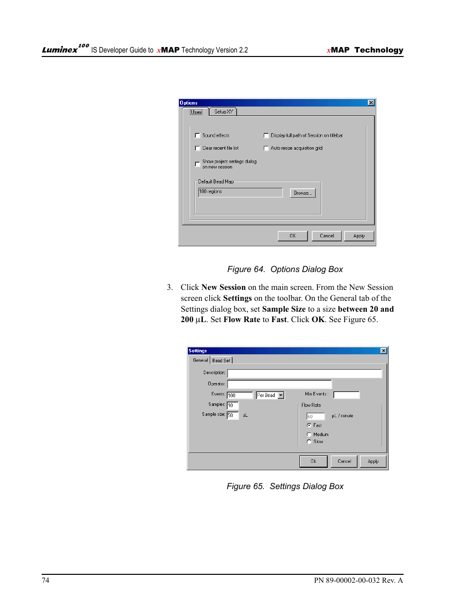 Luminex 100 IS Version 2.2 User Manual | Page 80 / 96