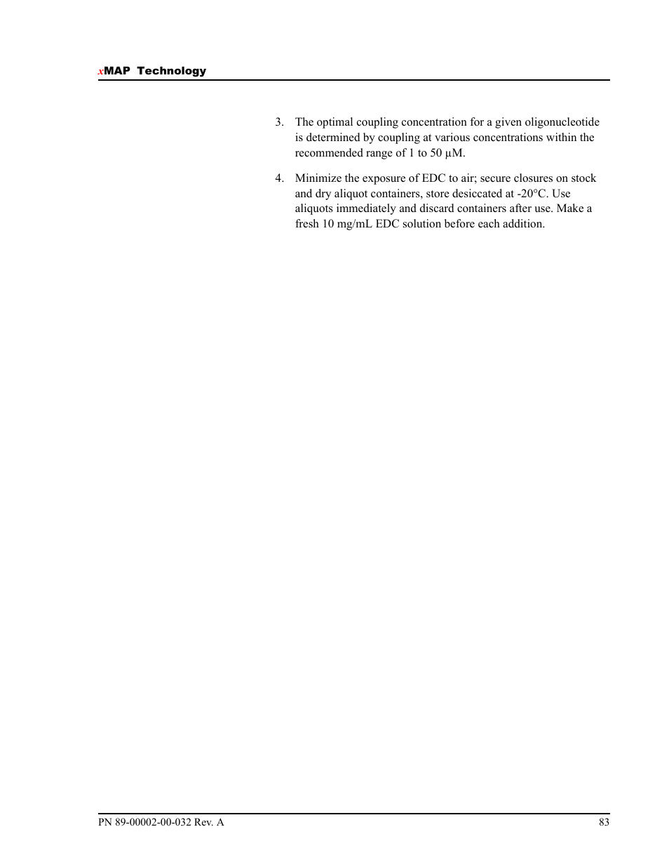 Luminex 100 IS Version 2.2 User Manual | Page 89 / 96