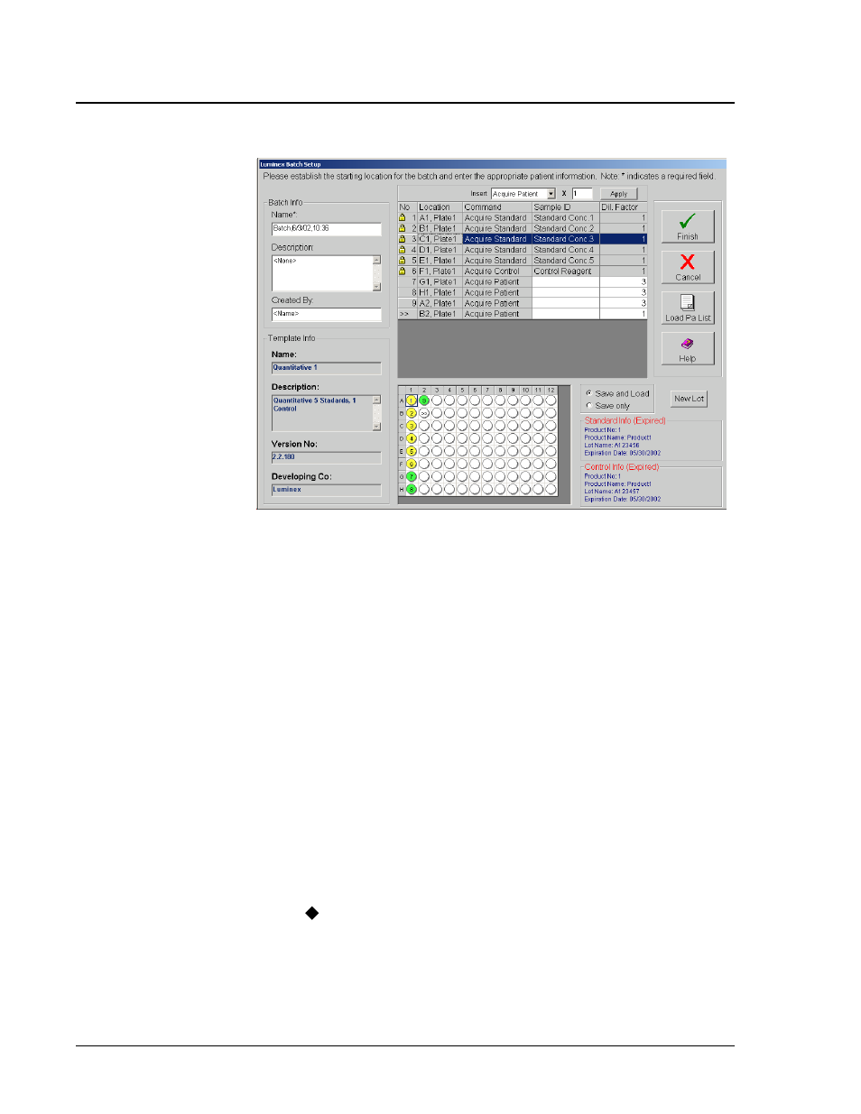 Create a new advanced batch -66 | Luminex 100 IS Version 2.3 User Manual | Page 108 / 230
