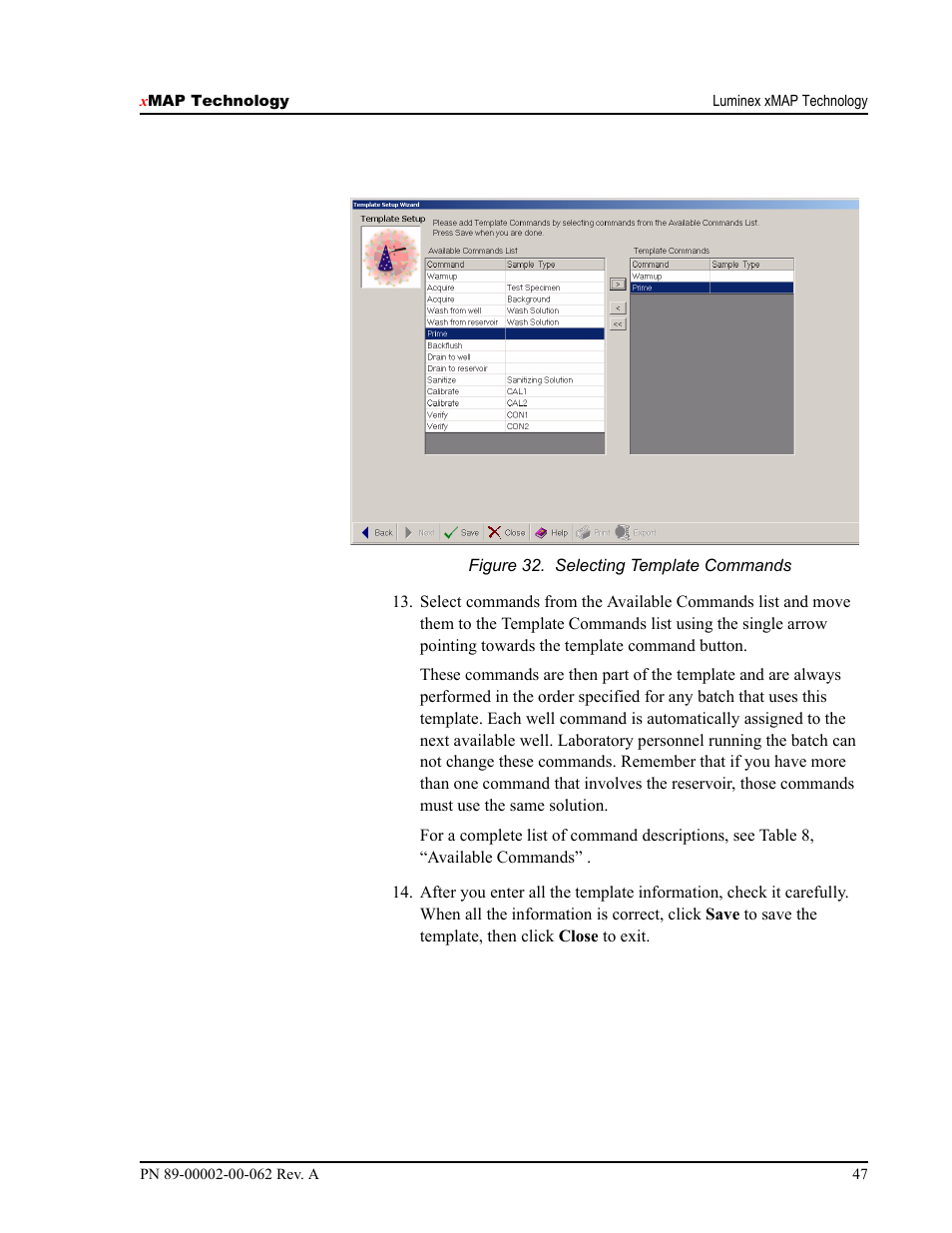 Luminex 100 IS Version 2.1 User Manual | Page 53 / 84