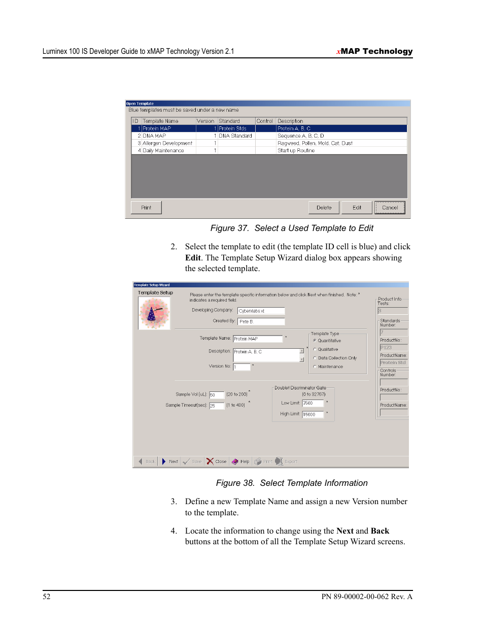 Luminex 100 IS Version 2.1 User Manual | Page 58 / 84