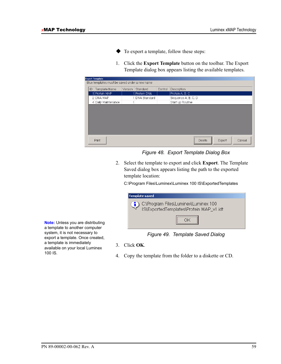 Luminex 100 IS Version 2.1 User Manual | Page 65 / 84