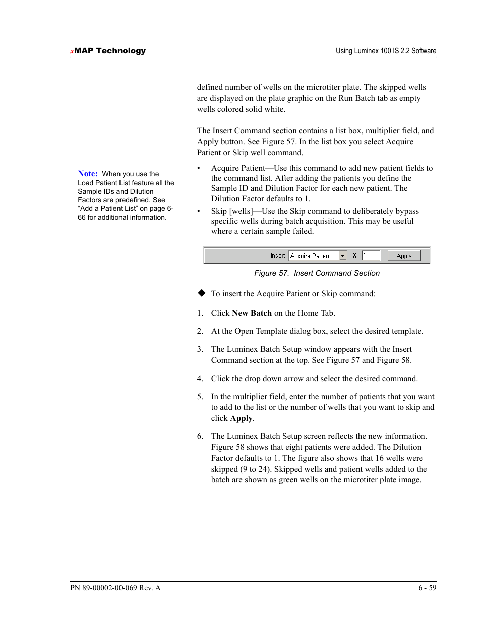 Luminex 100 IS Version 2.2 User Manual | Page 113 / 246