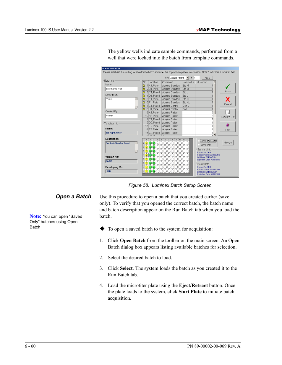 Luminex 100 IS Version 2.2 User Manual | Page 114 / 246