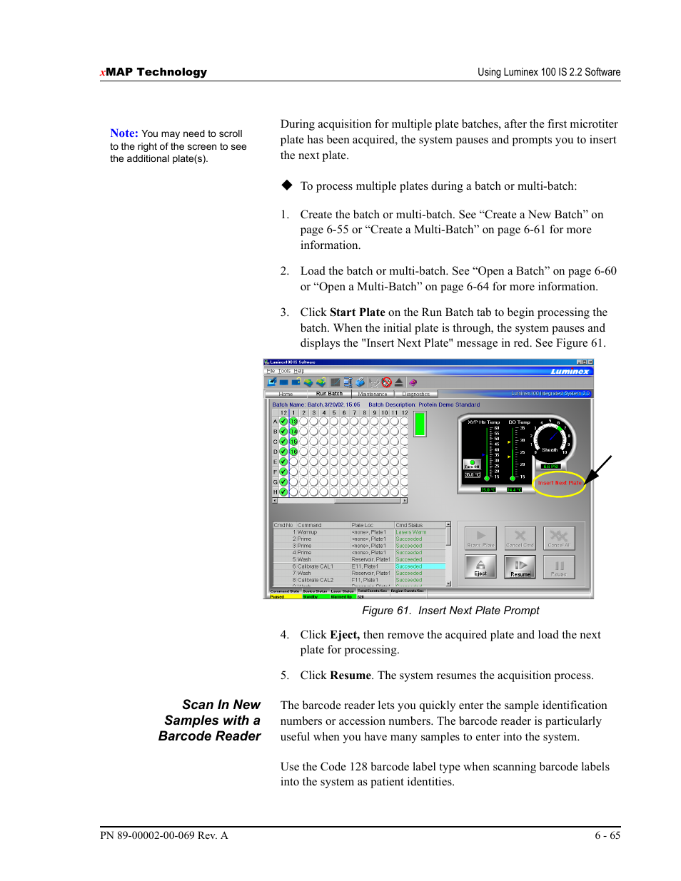 Luminex 100 IS Version 2.2 User Manual | Page 119 / 246