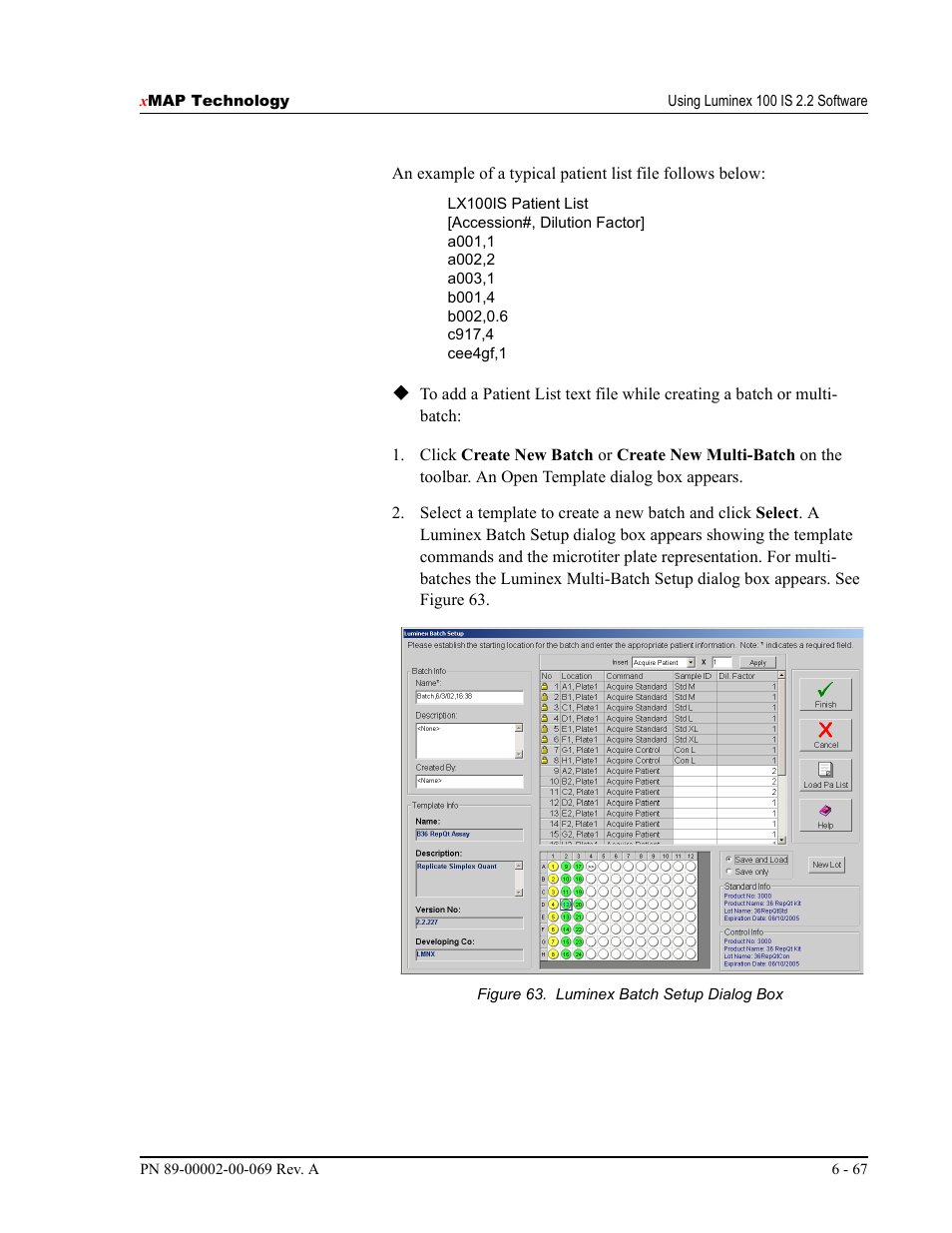 Luminex 100 IS Version 2.2 User Manual | Page 121 / 246