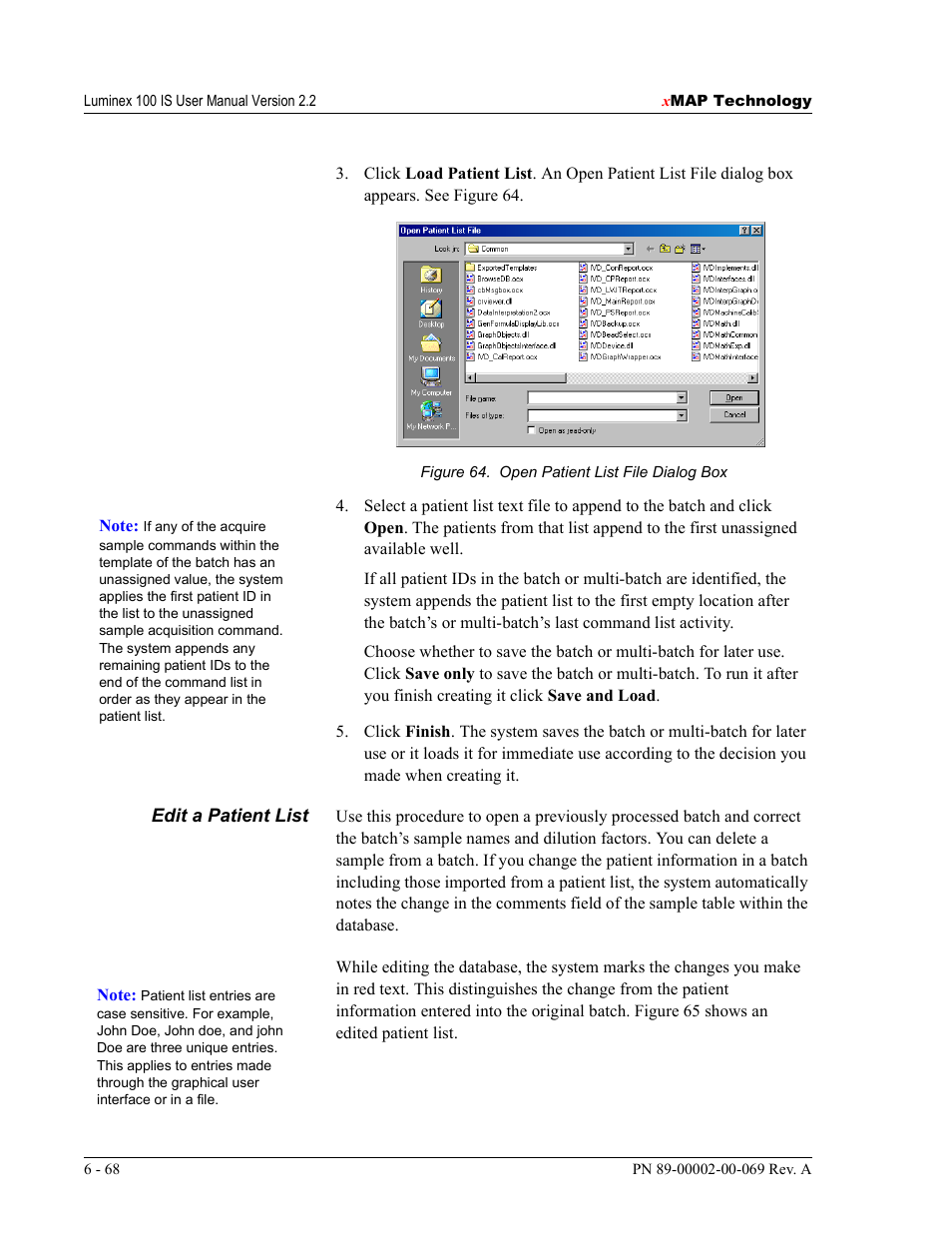 Luminex 100 IS Version 2.2 User Manual | Page 122 / 246