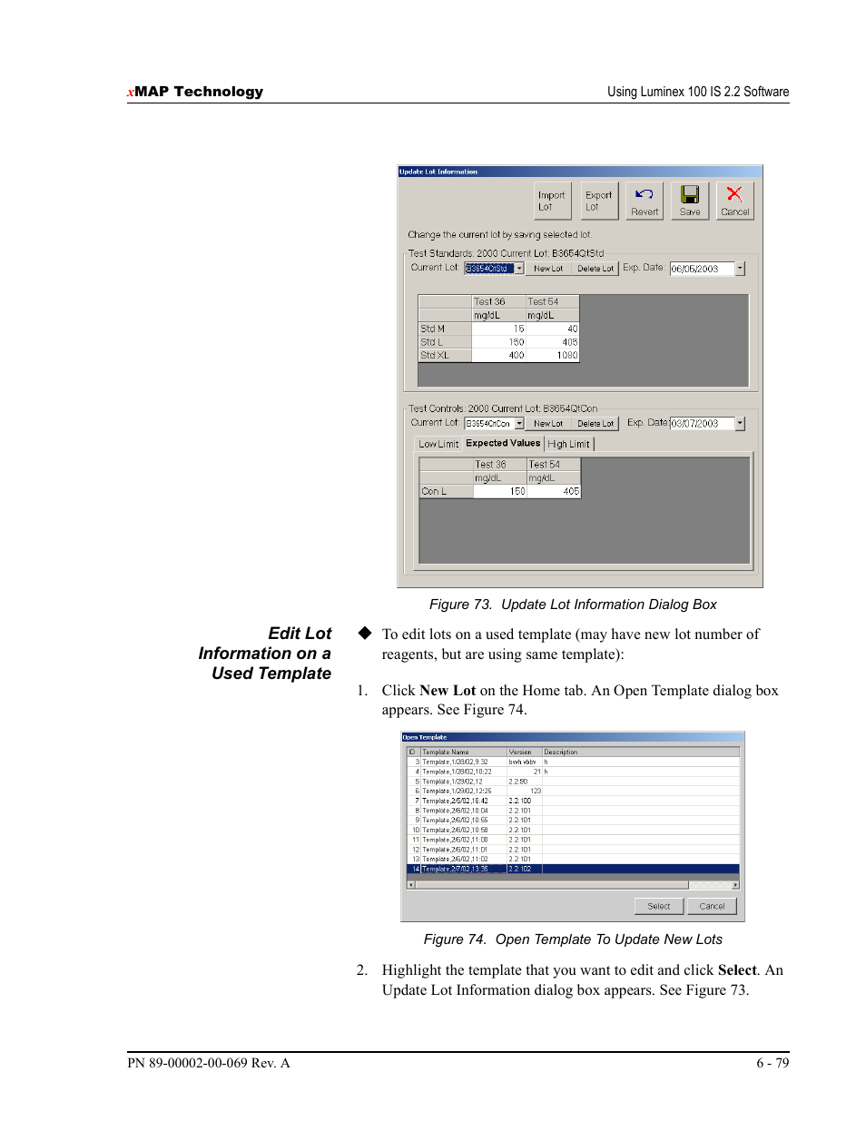 Luminex 100 IS Version 2.2 User Manual | Page 133 / 246