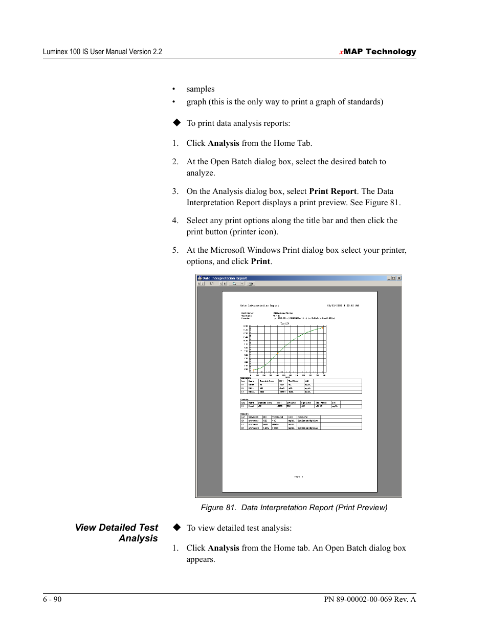 Luminex 100 IS Version 2.2 User Manual | Page 144 / 246